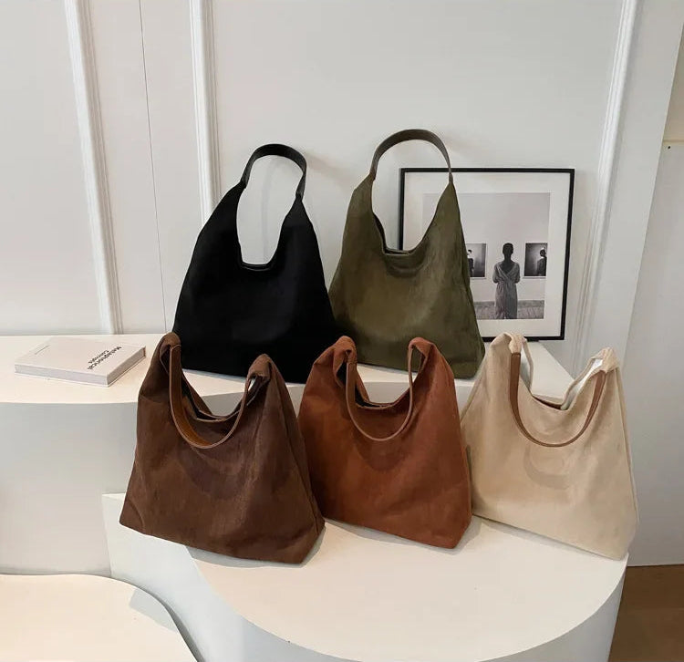Matilda Suede Leather Tote