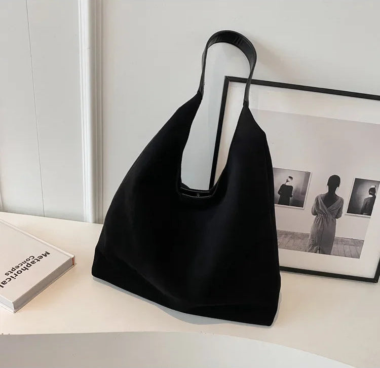 Matilda Suede Leather Tote